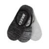3Pk Mens 1/2 Terry Free Run Liner Medium Combo