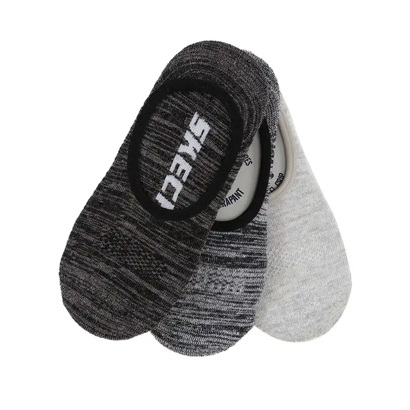 3Pk Mens 1/2 Terry Free Run Liner Medium Combo