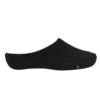 3Pk Mens Non Terry No Show Liner  Black – Image 3