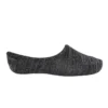 3Pk Mens Non Terry No Show Liner  Grey / Black – Image 2