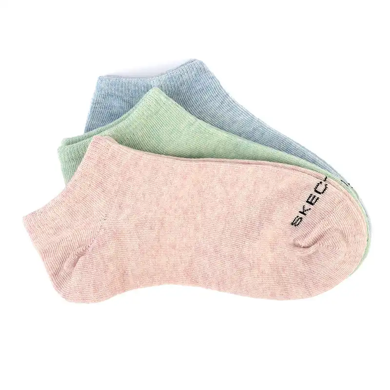 3Pk Womens Non Terry No Show