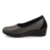 Synthetic Woman Shoe Anthracite – Image 3
