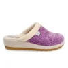 Cloth Woman Slipper Purple