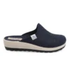 Cloth Woman Slipper Blue