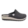 Cloth Woman Slipper Anthracite