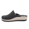 Cloth Woman Slipper Anthracite – Image 3