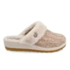 Cloth Woman Slipper Beige