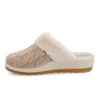 Cloth Woman Slipper Beige – Image 3