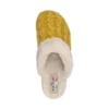 Cloth Woman Slipper Black Yellow – Image 4