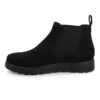 Cloth Woman Ankle Boot Black – Image 3