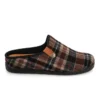 Cloth Man Slipper Brown