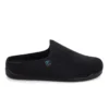 Cloth Man Slipper Black