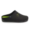 Cloth Man Slipper Black
