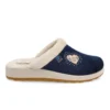 Cloth Woman Slipper Blue