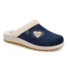 Cloth Woman Slipper Blue – Image 2