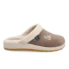 Cloth Woman Slipper Taupe