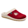 Cloth Woman Slipper Burgundy – Image 2