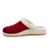 Cloth Woman Slipper Burgundy – Image 3