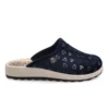 Cloth Woman Slipper Blue