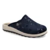Cloth Woman Slipper Blue – Image 2