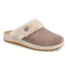 Cloth Woman Slipper Taupe – Image 2