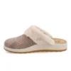 Cloth Woman Slipper Taupe – Image 3