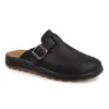 Leather Man Slipper Black – Image 2
