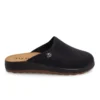 Cloth Man Slipper Black