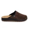Cloth Man Slipper Dark-Brown
