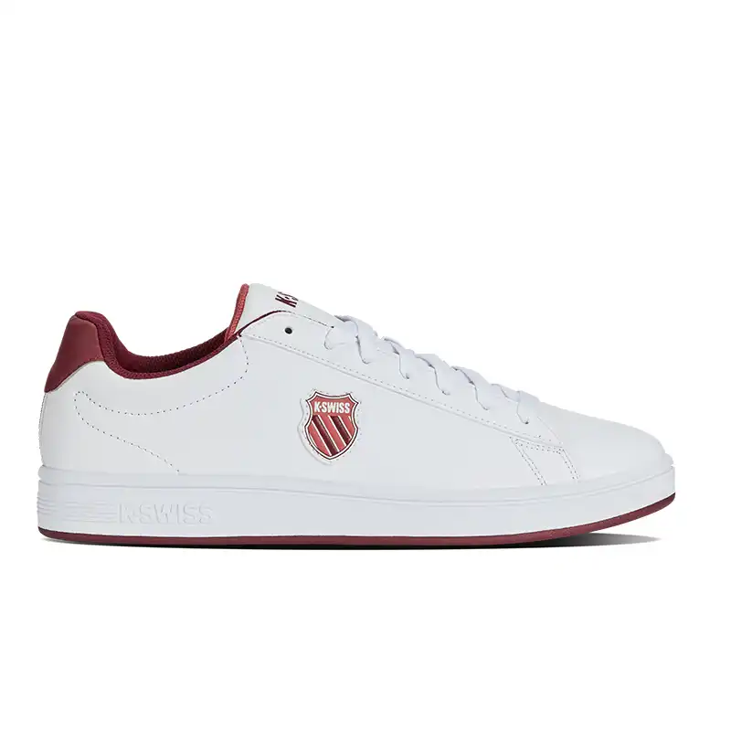 Court Shield Wht/Brscht/Cabrnt M