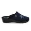 Cloth Woman Slipper Blue