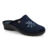 Cloth Woman Slipper Blue – Image 2