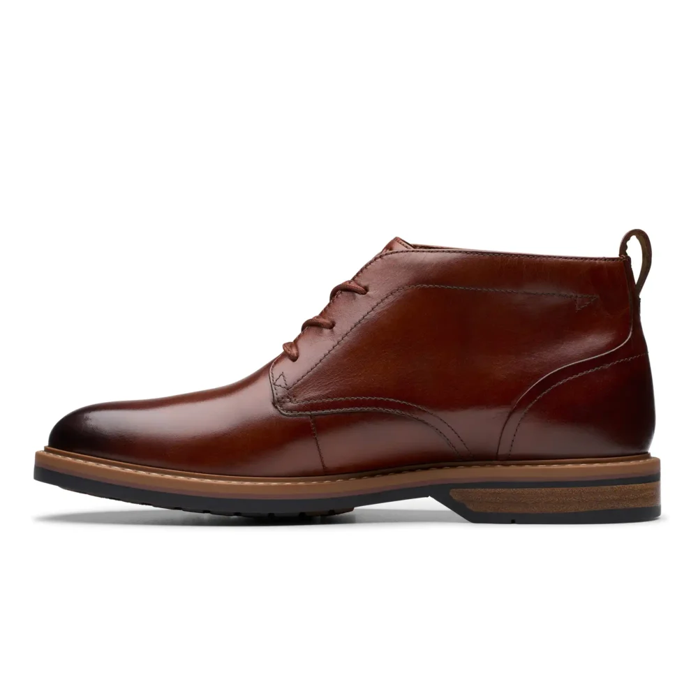 Aldwin Chukka Mid Tan Lea – Image 3