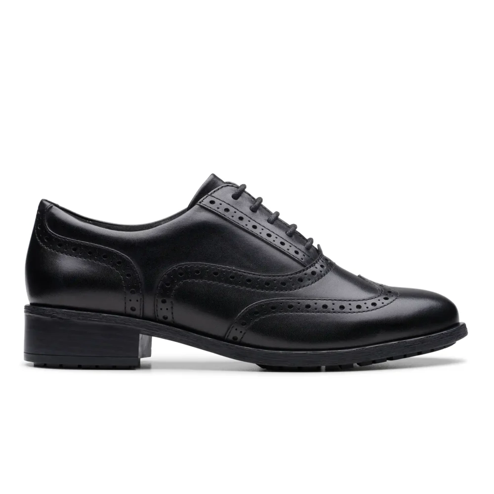 Havisham Oak Black Leather