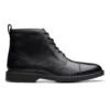 Aldwin Cap Black Leather