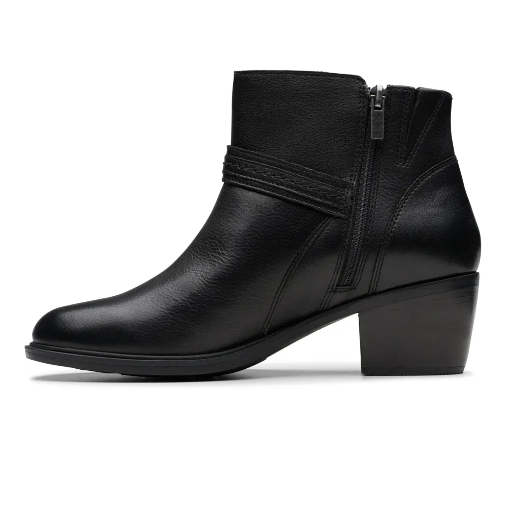 Neva Buckle Black Leather – Image 3