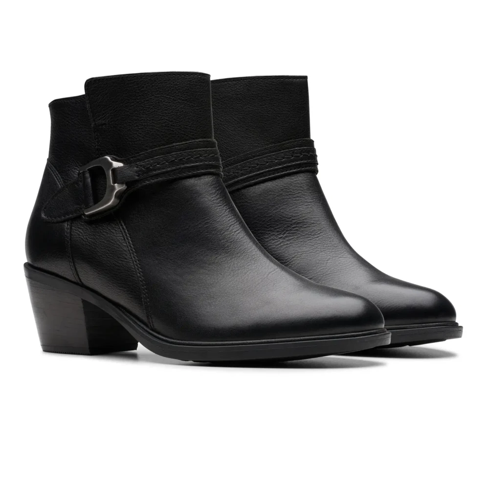 Neva Buckle Black Leather – Image 6
