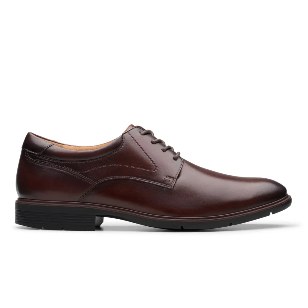 Eldredge Plain Dark Brown Lea