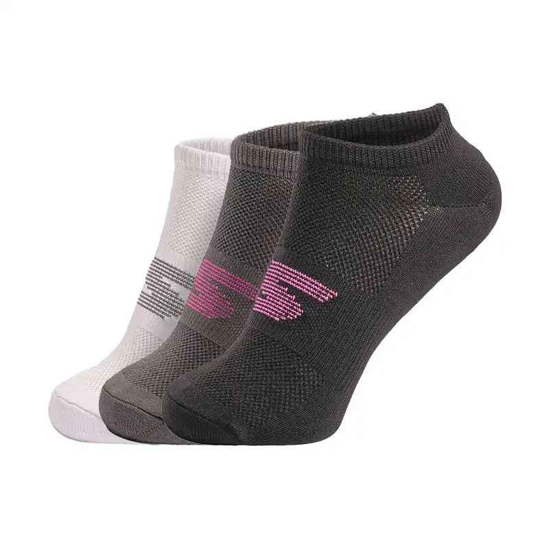 3Pk Womens Microfiber Non Terry No Show