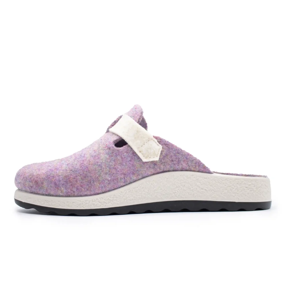 Cloth Woman Slipper Dark Lilac – Image 3