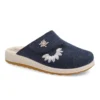 Cloth Woman Slipper Blue – Image 2