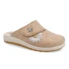 Cloth Woman Slipper Dark Beige – Image 2