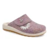 Cloth Woman Slipper Dark Lilac – Image 2