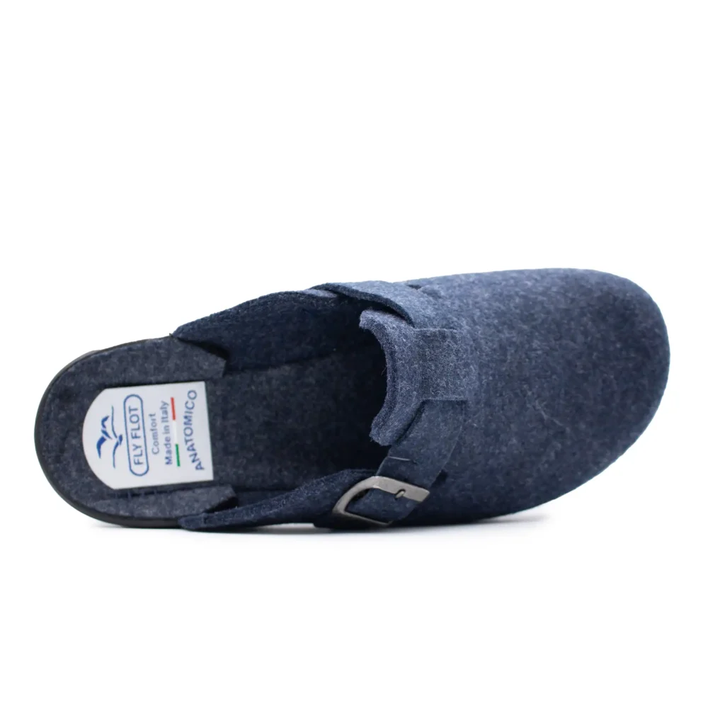 Cloth Man Slipper Blue – Image 4