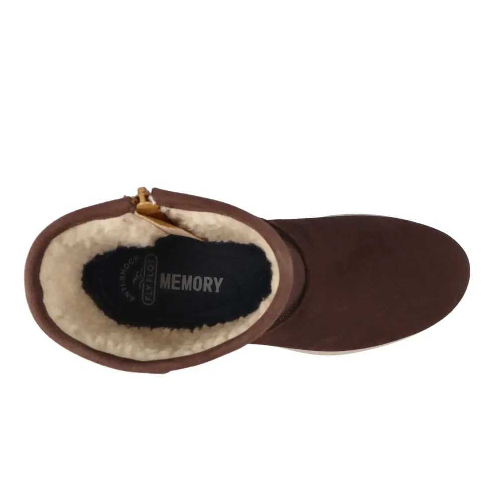 Leather Woman Boot Dark-Brown – Image 4