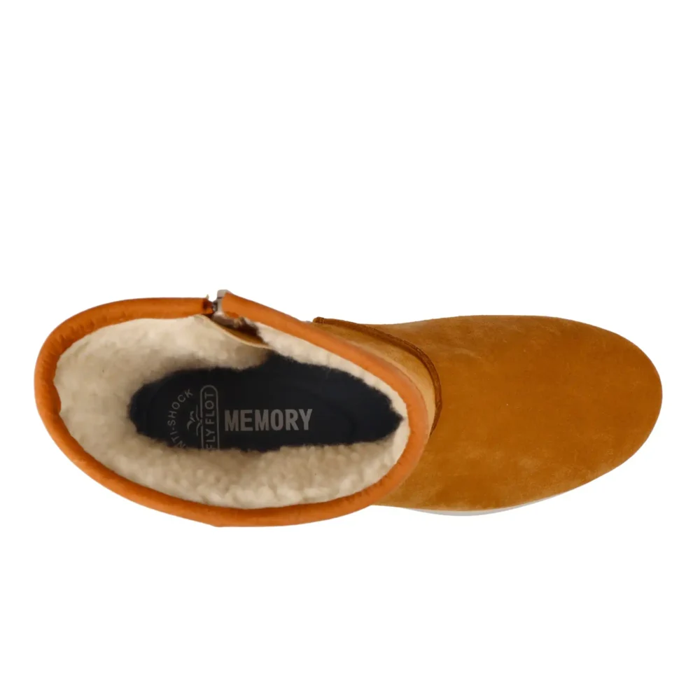 Leather Woman Boot Tan – Image 4