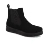 Leather Woman Ankle Boot Black – Image 2