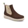 Leather Woman Ankle Boot Dark-Brown – Image 2