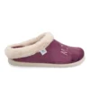 Cloth Woman Slipper Lilac