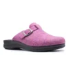 Cloth Woman Slipper Darh Fuchsia – Image 2